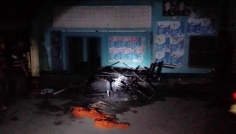 লালমনিরহাটে জাতীয় পার্টির কার্যালয়ে ভাঙচুর ও অগ্নিসংযোগ