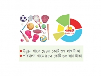 ক্রীড়াঙ্গনের জন্য ২৪২৩ কোটি টাকা বরাদ্দের প্রস্তাব