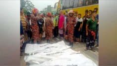 ভাঙ্গায় বাস-মাহিন্দ্রার সংঘর্ষ, নিহত ৪