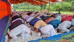 মাদারীপুরের ২৫ গ্রামে ঈদ উদযাপিত