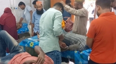 চাঁদপুরে বাসচাপায় অটোরিকশা চালকসহ নিহত ২, আহত ৬