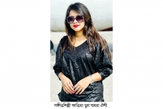 দর্শক মাতালেন ঐশী  
