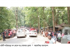 লাউয়াছড়ায় ঈদের তিন দিনে আড়াই হাজার পর্যটক  