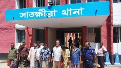সাতক্ষীরায় যৌথ বাহিনীর অভিযানে ৯ জুয়াড়ি আটক
