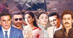 ভারতের প্লেন দুর্ঘটনায় বলিউড তারকাদের শোক  