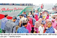 ঈদ শেষে স্বস্তিতেই ঢাকায় ফিরছেন মানুষ  