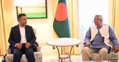 প্রধান উপদেষ্টার সঙ্গে তারেক রহমানের বৈঠক শুরু