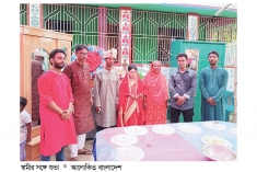ধুমধাম আয়োজনে অসহায় তরুণীর বিয়ে  