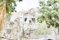 ইরানের হামলায় লন্ডভন্ড তেলআবিব  