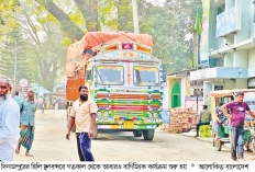 হিলি স্থলবন্দরে আমদানি-রপ্তানি শুরু  