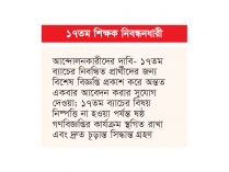 সচিবালয় অভিমুখে যাত্রায় পুলিশের সাউন্ড গ্রেনেড  