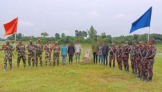ঠাকুরগাঁও সীমান্তে আটক ৬ বাংলাদেশিকে ফেরত দিল বিএসএফ