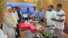 নবীনগরে পারফরমেন্স বেজড গ্র্যান্ট স্কিমে ৫ মেধাবী শিক্ষার্থীকে পুরস্কার