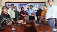 কাহারোলে ইউএনও'র বিদায় সংবর্ধনা ও নবাগত ইউএনও'র যোগদান