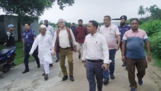 চাতলাপুর স্থল শুল্ক স্টেশন পরিদর্শনে ভারতের সহকারী হাইকমিশনার