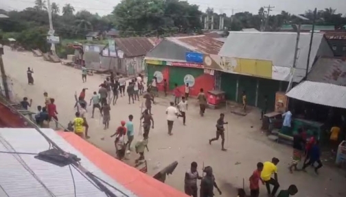 কিশোরগঞ্জে বালু উত্তোলন নিয়ে বিএনপি-যুবদল সংঘর্ষ, আহত ২০