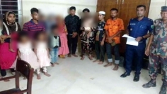মৌলভীবাজারে ১৩ রোহিঙ্গাসহ ১৬ জনকে পুশইন করেছে বিএসএফ