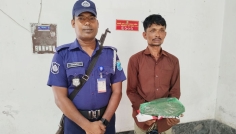 মধুখালীতে গাঁজা সহ মাদক কারবারি আটক