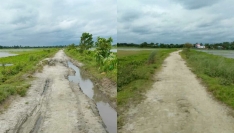 ব্রাহ্মণবাড়িয়ার সরাইলে অবশিষ্ট কাঁচা রাস্তার সংস্কারের দাবি