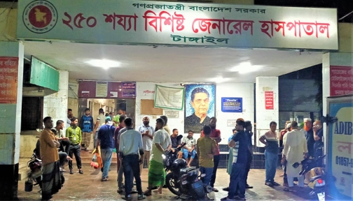 টাঙ্গাইলে বিএনপি নেতাকে না পেয়ে স্ত্রীকে কুপিয়ে হত্যা