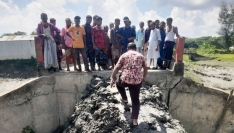 হাতিয়ায় নদী ভাঙন এলাকা পরিদর্শনে সাবেক এমপি ফজলুল