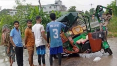 গাজীপুরে অটোকিশায় ডাম্প ট্রাকের ধাক্কা, নিহত ২