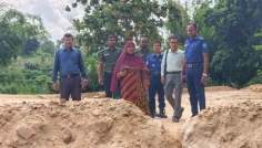 রাঙামাটিতে অবৈধ বালু উত্তোলনের দায়ে ১ লক্ষ টাকা জরিমানা