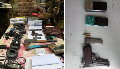 ইউপিডিএফ’র গোপন আস্তানায় সেনাবাহিনীর অভিযান, অস্ত্র-গোলাবারুদ উদ্ধার