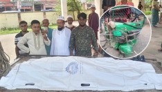 ভোলায় সিএনজি-ট্রাক মুখোমুখি সংঘর্ষে নিহত ১, আহত ৩