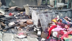 সিরাজগঞ্জে ভয়াবহ অগ্নিকাণ্ডে অর্ধকোটি টাকার ক্ষতি