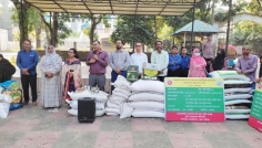 মুন্সীগঞ্জে উৎপাদন বৃদ্ধি প্রকল্পের আওতায় কৃষি উপকরণ বিতরণ