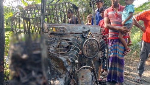 টাঙ্গাইলে সিএনজির পেছনে মাইক্রোবাসের ধাক্কা, সিলিন্ডার বিস্ফোরণে যাত্রীর মৃত্যু