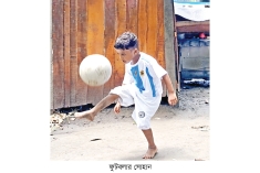 খুদে ফুটবলার সোহান পাচ্ছে বিকেএসপির স্কলারশিপ  