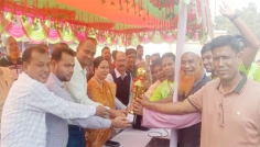 শ্রীপুরে আন্তঃইউনিয়ন ভলিবল টুর্নামেন্ট সম্পন্ন