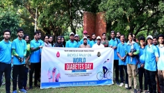 বিশ্ব ডায়াবেটিস দিবস উপলক্ষ্যে চবিতে বাইসাইকেল র‍্যালি