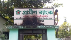 গ্রামীণ ব্যাংকে পেট্রোল বোমা নিক্ষেপ