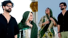 স্বামীর সঙ্গে শেখ জায়েদ মসজিদ ঘুরে দেখলেন সোনাক্ষী