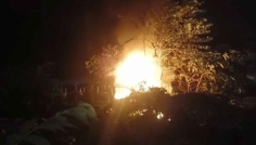 দক্ষিণ কেরানীঞ্জে থানায় আগুন