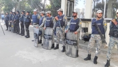 শেখ হাসিনার রায় ঘিরে রাজধানীতে কড়া নিরাপত্তা