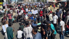 সাতক্ষীরা-২ আসনে আব্দুল আলিমের মনোনয়নের দাবিতে মহাসড়ক অবরোধ