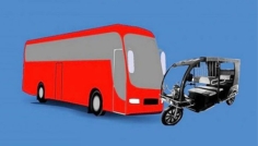 ফরিদপুরে বাসের ধাক্কায় ইজিবাইকের ৩ যাত্রী নিহত, আহত কয়েকজন