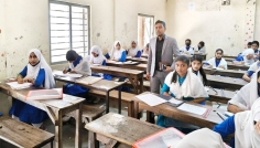 বোয়ালখালীতে পরীক্ষা কেন্দ্র পরিদর্শন করেন ইউএনও