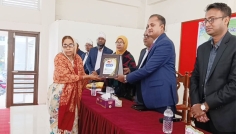 সফল জননী হিসেবে সম্মাননা পেলেন কবি পত্নী জাহানারা বেগম