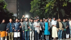 হাদির ওপর হামলার প্রতিবাদে ইবি শিক্ষার্থীদের বিক্ষোভ