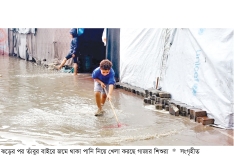 ঝড়ের তাণ্ডবের মধ্যেই গাজায় চলছে ইসরায়েলি বর্বরতা  