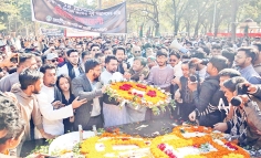 শহিদ বুদ্ধিজীবী দিবসে শ্রদ্ধা নিবেদন  