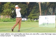 অ্যামেচার গলফ চ্যাম্পিয়নশিপ প্রথম দিনে শীর্ষে বাংলাদেশ  
