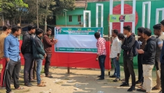 স্বাধীনতাবিরোধীদের ক্ষমা চাওয়ার দাবিতে সাতক্ষীরায় গণস্বাক্ষর