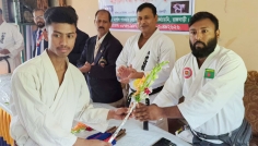 রাজবাড়ীতে কারাতে প্রশিক্ষণ, বেল্ট পরীক্ষা ও মোটিভেশন অনুষ্ঠান