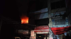 রাজধানীতে উদীচীর কার্যালয়ে আগুন